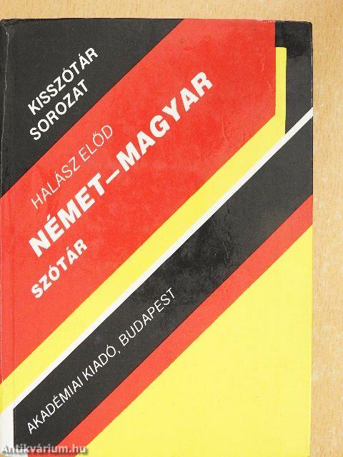 Német-magyar szótár