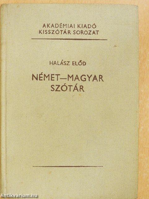 Német-magyar szótár