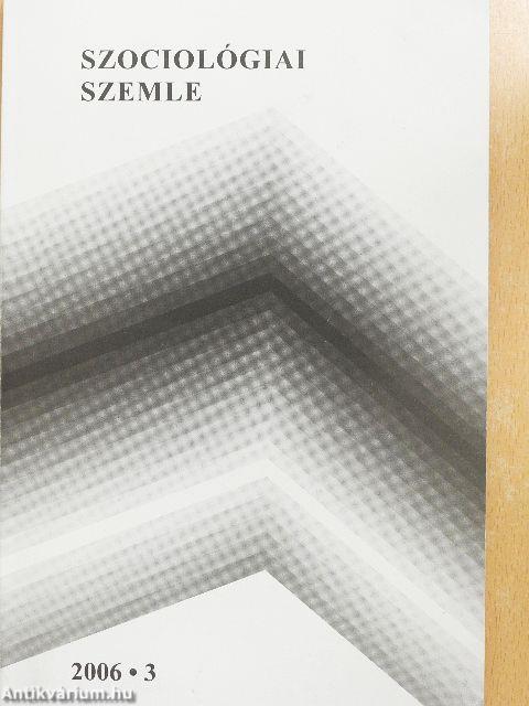 Szociológiai szemle 2006/3.