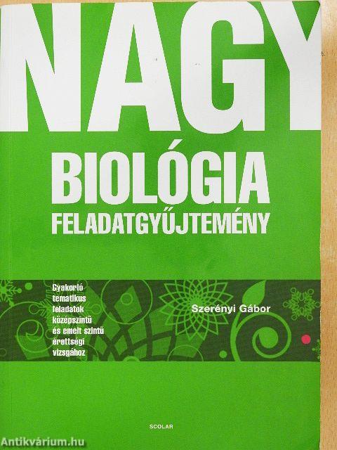 Nagy biológia feladatgyűjtemény