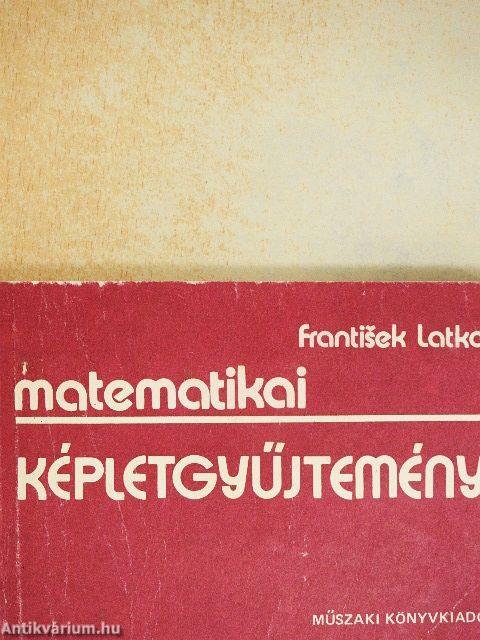 Matematikai képletgyűjtemény