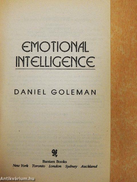 Emotional Intelligence