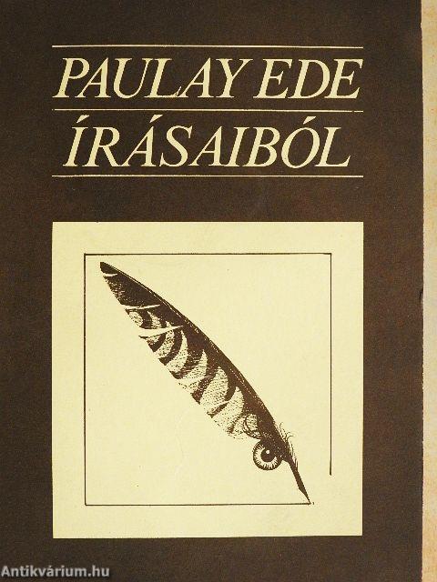 Paulay Ede írásaiból