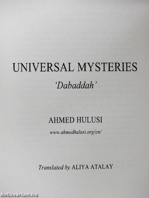 Universal Mysteries