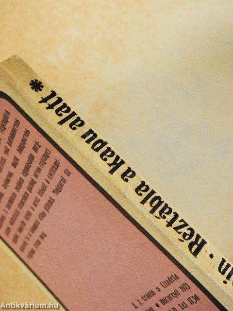 Réztábla a kapu alatt I-II.