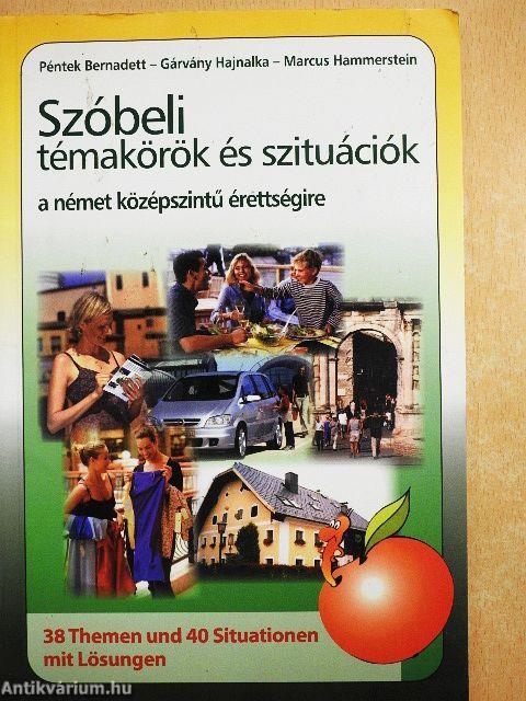 Szóbeli témakörök és szituációk a német középszintű érettségire