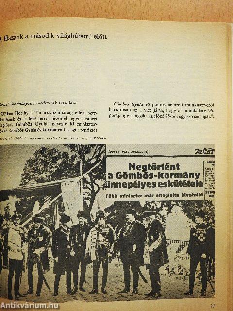 Történelem és állampolgári ismeretek 8. I.