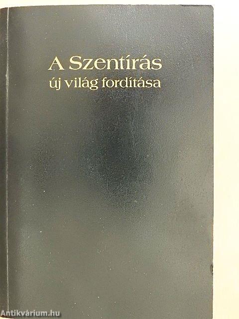 A Szentírás új világ fordítása