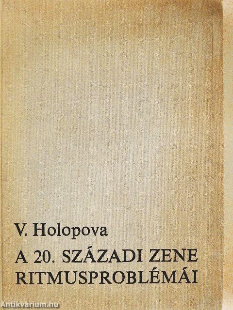 A 20. századi zene ritmusproblémái