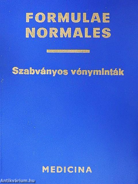 Formulae Normales