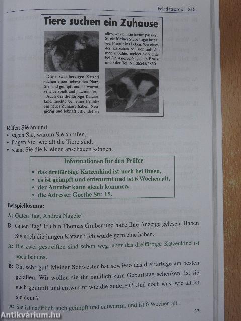 Szóbeli témakörök és szituációk a német középszintű érettségire