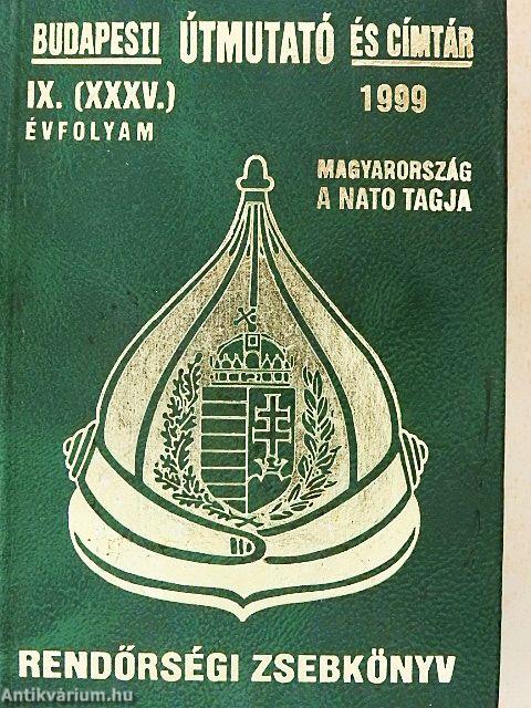 Rendőrségi zsebkönyv 1999