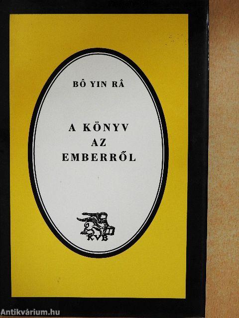 A könyv az emberről