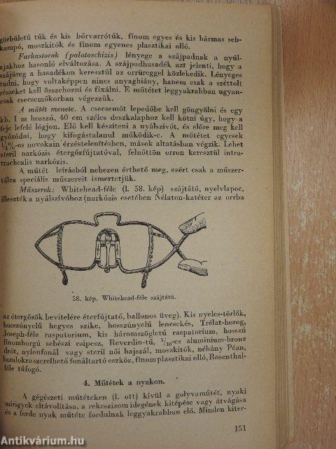 Műtős asszisztensek kézikönyve