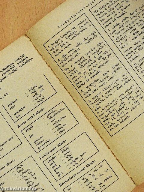 Lengyel társalgási zsebkönyv