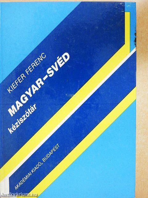 Magyar-svéd kéziszótár