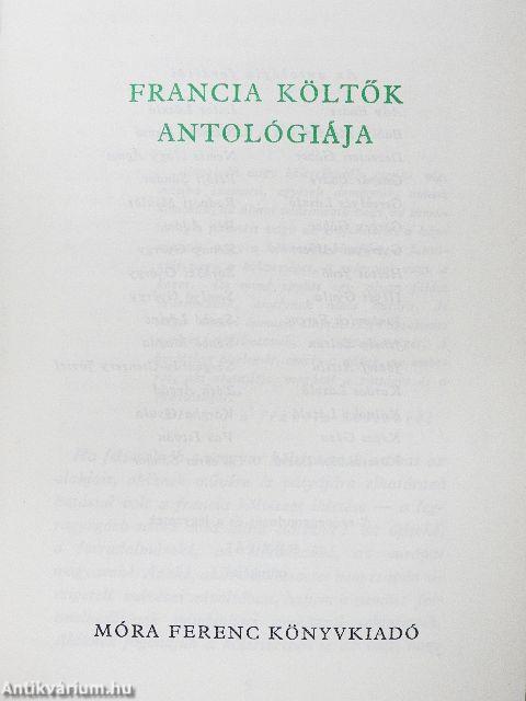 Francia költők antológiája