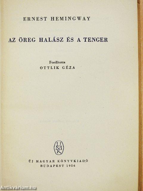 Az öreg halász és a tenger