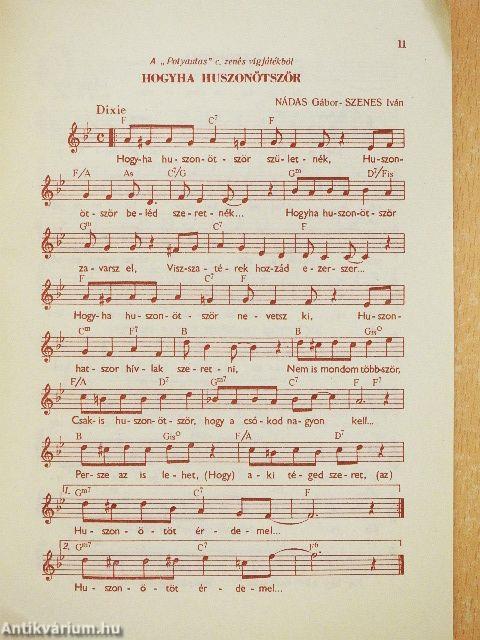 Kottás daloskönyv 41.