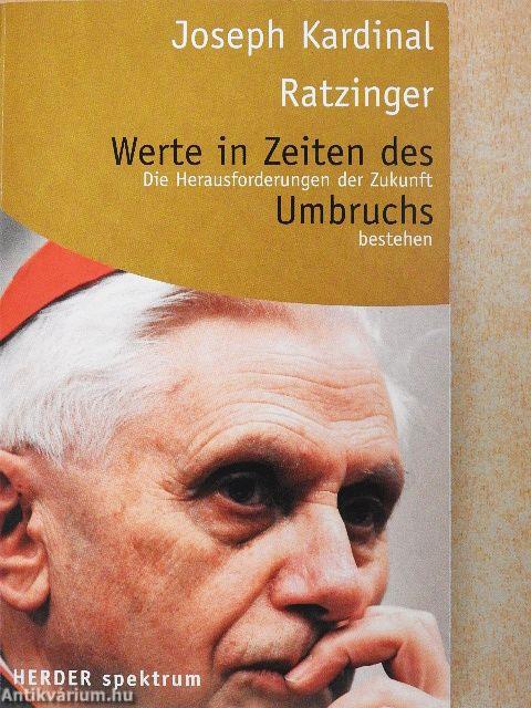 Werte in Zeiten des Umbruchs