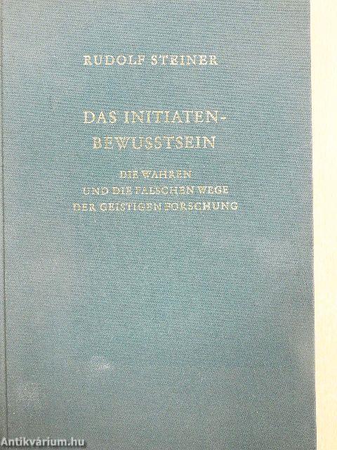 Das Initiatenbewusstsein