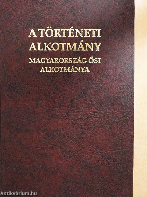 A történeti alkotmány