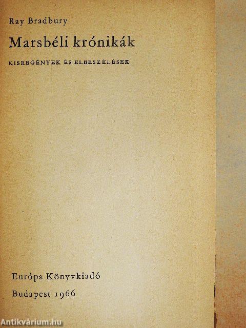 Marsbéli krónikák