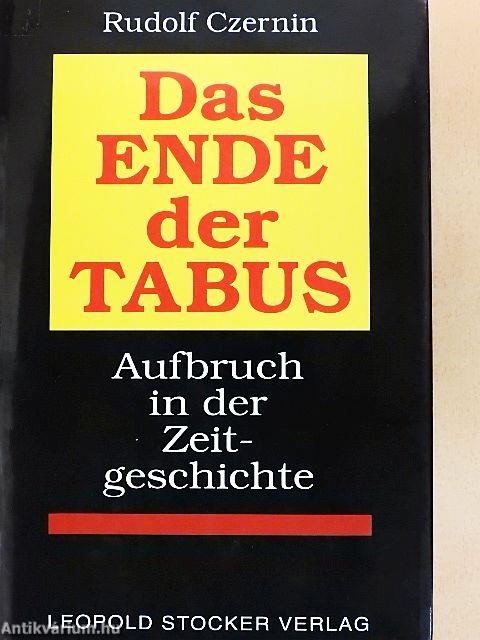 Das Ende der Tabus