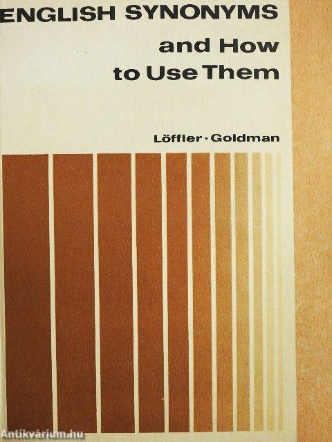 English Synonyms and How to Use Them