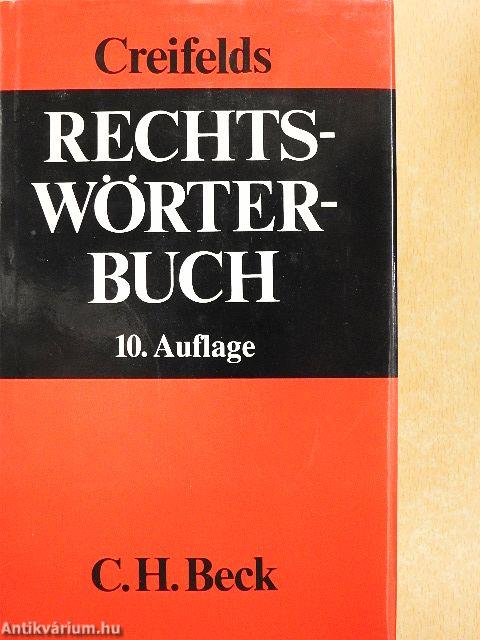 Rechtswörterbuch