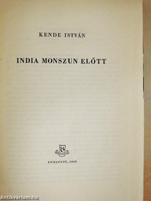 India monszun előtt