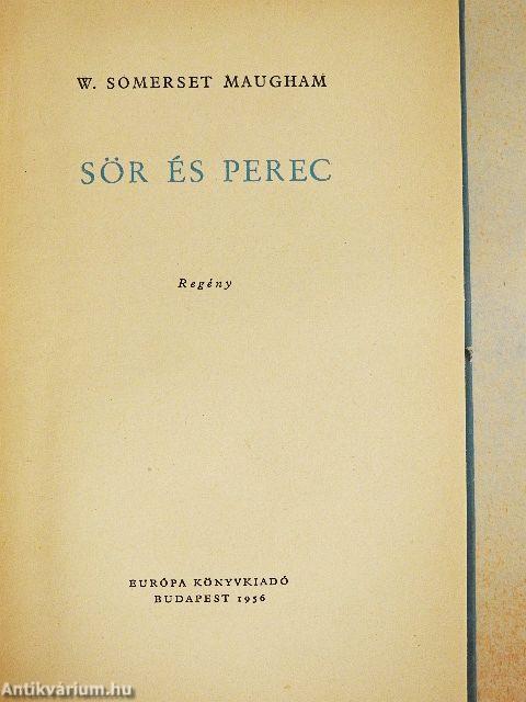 Sör és perec