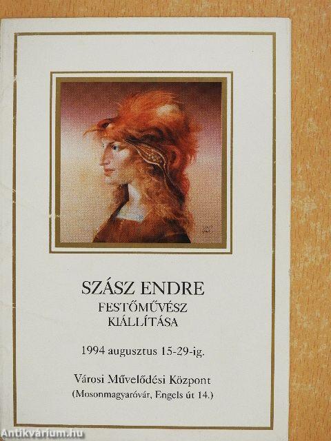 Szász Endre festőművész kiállítása