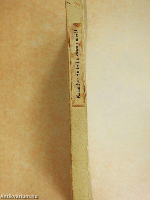 Amiről a vászon mesél