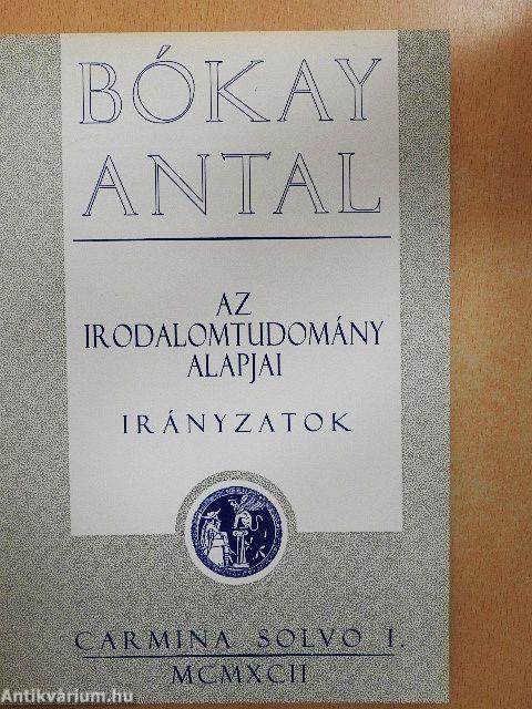 Az irodalomtudomány alapjai