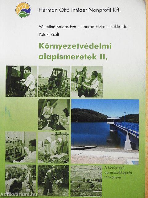 Környezetvédelmi alapismeretek III.