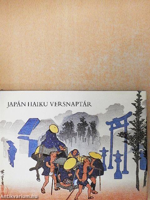 Japán haiku versnaptár
