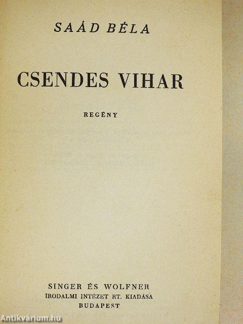 Csendes vihar