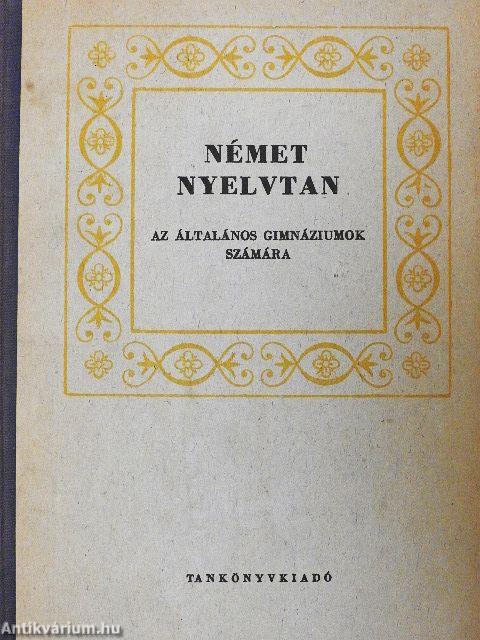 Német nyelvtan