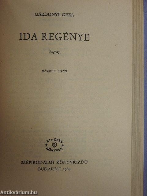 Ida regénye I-II.