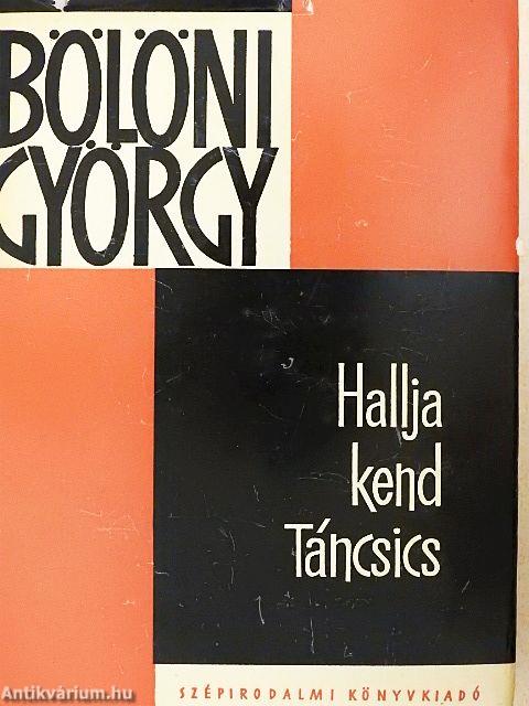 Hallja kend Táncsics