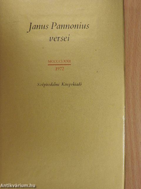Janus Pannonius versei