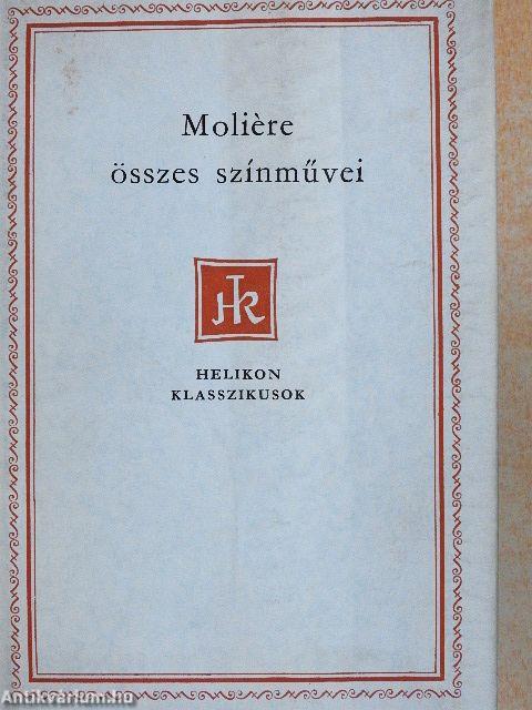 Moliére összes színművei I-II.