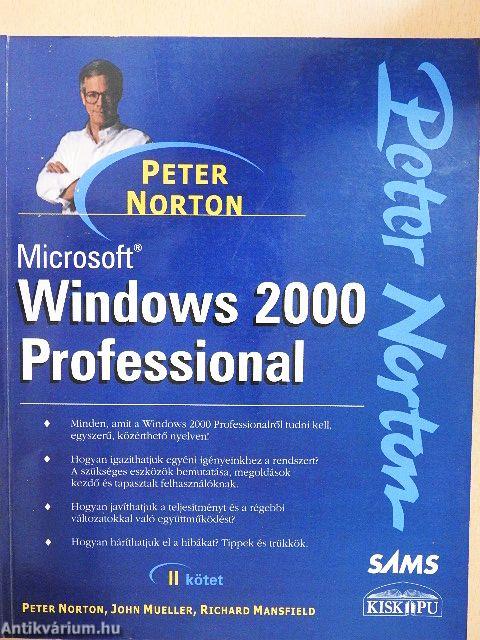 Microsoft Windows 2000 Professional II.