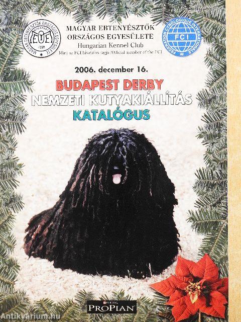 Budapest Derby Nemzeti Kutyakiállítás Katalógus