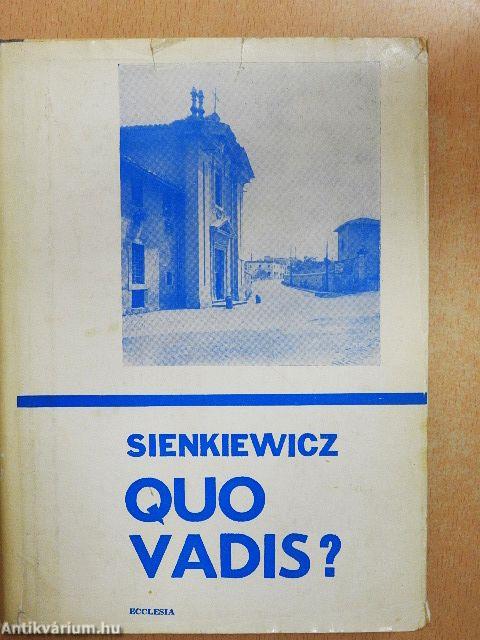 Quo vadis?