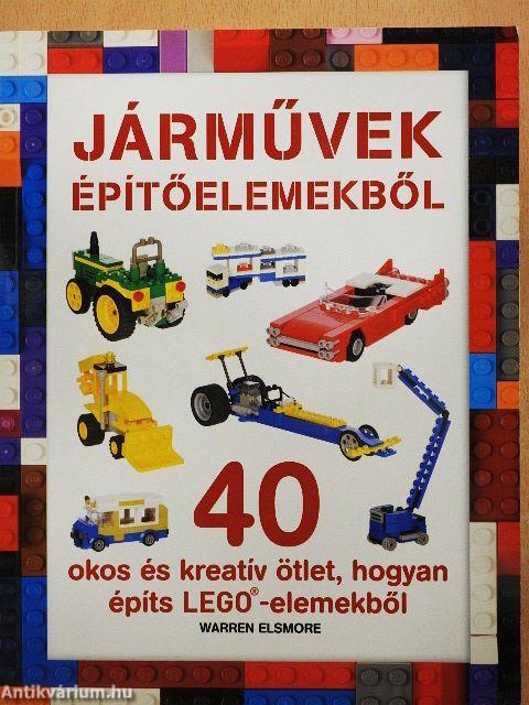 Járművek építőelemekből