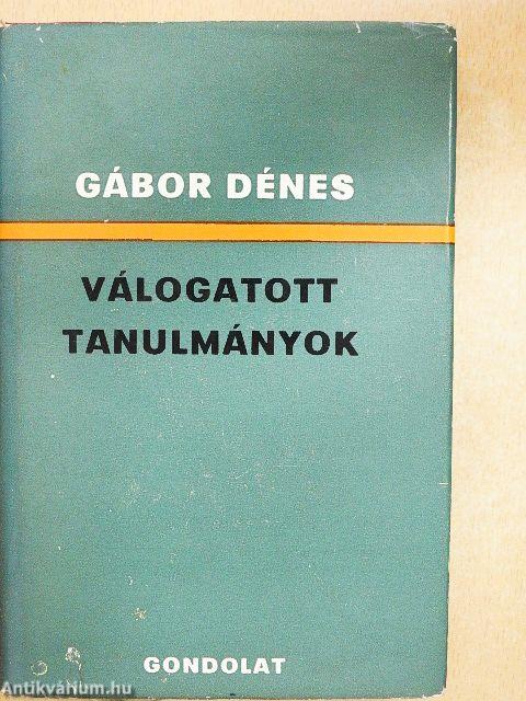 Válogatott tanulmányok