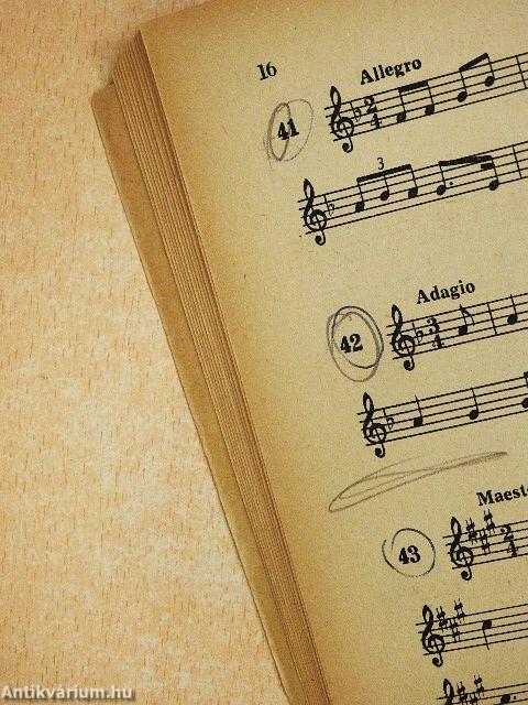 Szolfézs példatár - Alsófok III.