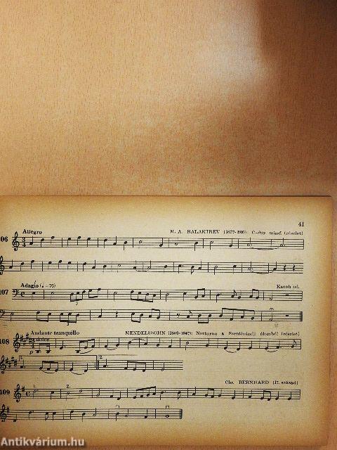 Szolfézs példatár - Alsófok III.